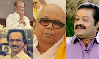 Rajinikanth, M K Stalin, Suresh Gopi, Karunanidhi vote in assembly polls