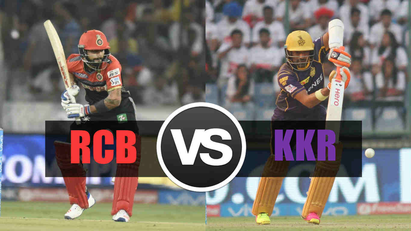 KKR beat RCB by 5 wkts LIVE Score Royal Challengers Bangalore (RCB) vs Kolkata Knight Riders (KKR) IPL 2016 Match 30 KKR 189/5 in 19.1 Overs (Target 186) India