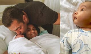 See what Salman Khan's nephew Ahil does when he   s not in a mood to sleep!