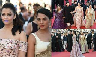 Aishwarya Rai Bachchan walks the red carpet with Sarbjit team at Cannes 2016!