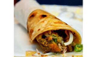 Homemade Chicken Kati Roll Recipe