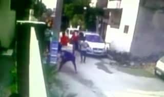 Caught on camera: Rajiv Kumar Sharma, Akali Dal leader in Ludhiana attacked brutally by goons (Watch Video)