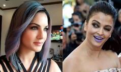 Purple Look: After Aishwarya Rai Bachchan, Sunny Leone takes to the colour! Who looks better?