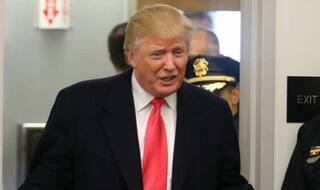 Hindu Sena members pray to god for Donald Trump's victory
