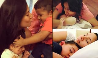 Cuteness overloaded: Yummy mummy Kanchi Kaul's extremely adorable picture with her darling sons!