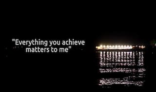 You will always have strengths of your father, but never his drawbacks. This is why 'Papa please preach more'