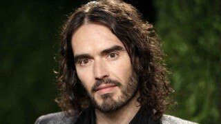 Russell Brand takes up yoga for unborn baby?