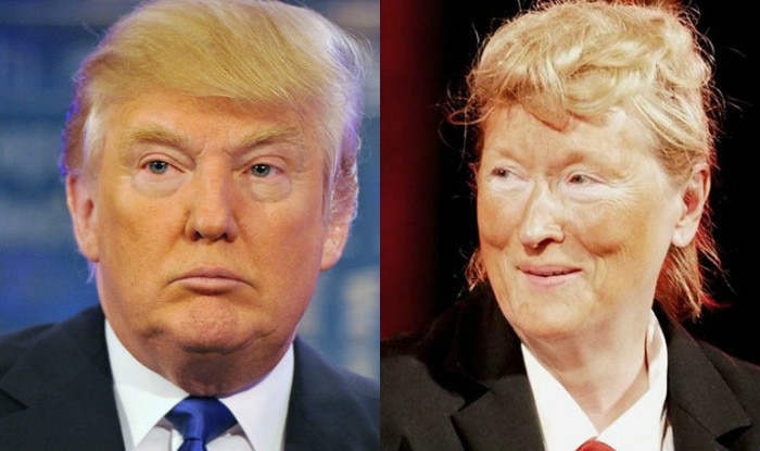 Meryl Streep takes a dig at Donald Trump, impersonates as the presidential candidate