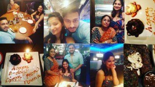 Yummy Mummy Dimpy Ganguly celebrated her birthday with husband Rohit Roy & family!