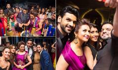 See how newly-weds Divyanka Tripathi & Vivek Dahiya partied with Yeh Hai Mohabbatein star cast and others at their Mumbai reception
