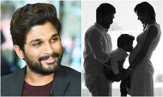 Allu Arjun ready to embrace fatherhood again; shares adorable family photo!