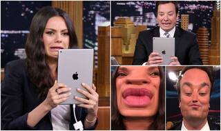 Mila Kunis goes on a Tinder date with Jimmy Fallon! Watch funny video