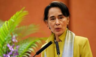Suu Kyi in Nepal For Asia Pacific Summit