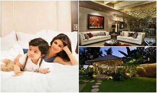 अंदर से ऐसा दिखता है हॉट एक्ट्रेस शिल्पा सेट्टी का आलिशान घर, देखिये तस्वीरें