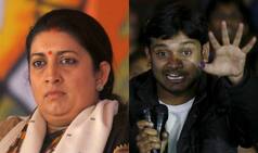Bye bye Smriti Irani, says Kanhaiya Kumar