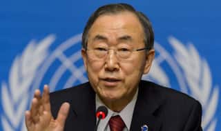 United Nations chief Ban Ki-moon bids colleagues, staff farewell