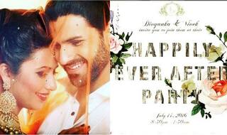 OMG! Divyanka Tripathi and Vivek Dahiya wedding reception card revealed! Take a look!