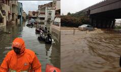 Bengaluru rains: Heavy downpour causes water logging, boats used in Bilekahalli to rescue trapped