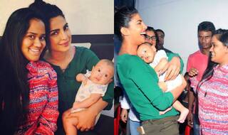 LOVELY! When Priyanka Chopra met Salman Khan's nephew Ahil Sharma (View pics)