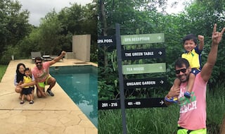 Cuteness Alert! Shabbir Ahluwalia & Kanchi's son Azai turns a year older (View pictures)