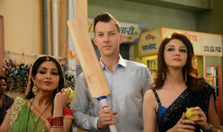 ब्रेट ली ने टीवी शो के सेट पर हिंदी सीखी