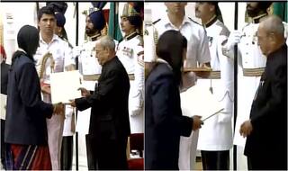 सिंधु, दीपा, साक्षी और राय को राजीव गांधी खेल रत्न पुरस्कार से सम्मानित