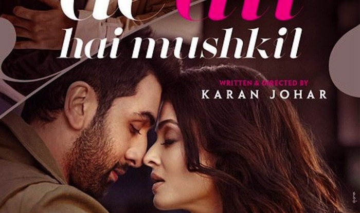 Ae Dil Hai Mushkil first look posters: Ranbir Kapoor & Aishwarya Rai ...