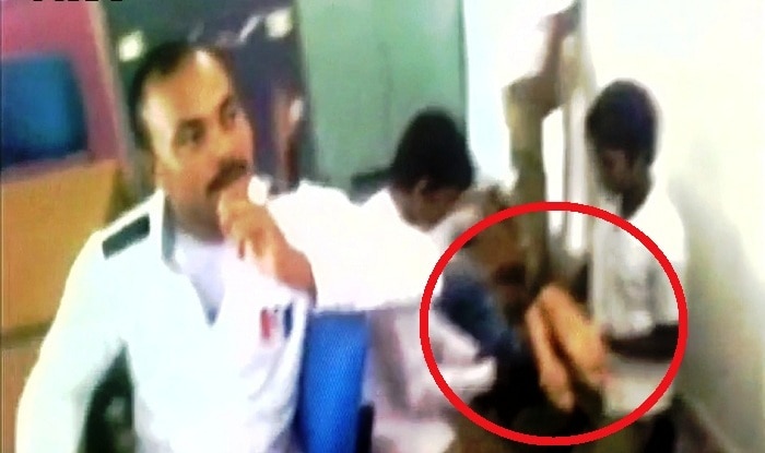 Chhattisgarh Teacher Caught Getting Massage From Class