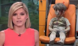 Anchor Kate Bolduan could not hold her tears On Air while reporting the story on Syrian Boy