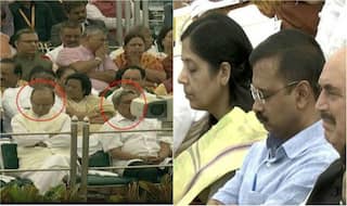 Narendra Modi Independence Day Speech 2016: Arun Jaitley, Manohar Parrikar, Arvind Kejriwal take a catnap during I-Day speech