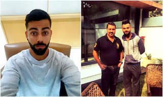 Virat Kohli celebrates Teachers Day 2016 with coach Rajkumar Sharma!