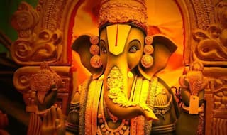 Why do some Ganpati idols have their trunk on the right, some left and some straight?