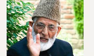 हुर्रियत नेता सैयद अली शाह गिलानी अस्पताल में भर्ती, सीने में दर्द की शिकायत