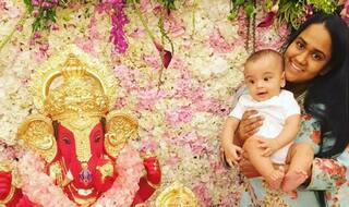 Salman Khan Ganesh Darshan: Little Ahil Sharma, celebs gather at Bollywood superstar's house for Ganesh Festival 2016