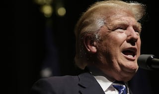 Donald Trump says there's 