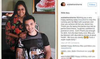 Arpita Khan's sweetest birthday message for husband Aayush Sharma