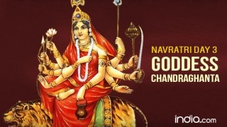 Shardiya Navratri 2019: अपार साहस प्रदान करती हैं मां चंद्रघंटा, लाल रंग प्रिय, जानें मंत्र, पूजन विधि...