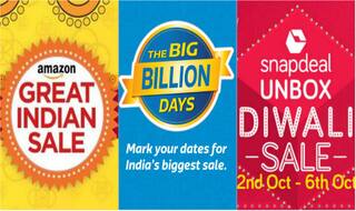 Amazon Great Indian Festival Sale is Live, Flipkart, Snapdeal all set to woo their customers with discounts & Cashback