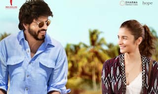 Dear Zindagi Take 2: Shah Rukh Khan just can   t stop smiling in Alia Bhatt   s company!
