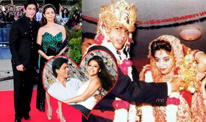 Image result for shah Rukh Khan And Gauri Khan Unseen Wedding Photos