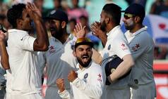 India in strong position as England totter on 103/5