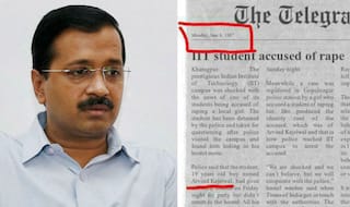 Arvind Kejriwal accused of RAPE during IIT days? Fake Telegraph newspaper clipping about Delhi CM goes viral on WhatsApp!