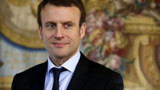 French President Emmanuel Macron Slapped by Man During Walkabout Session, Two Arrested | WATCH Video