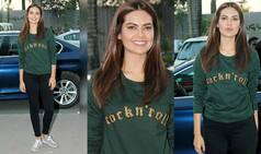 Esha Gupta shows us why there's Beauty In Simplicity! #WinterFashionGoals!
