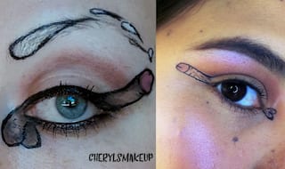 Want your eyes to look like beautiful penis? Bizarre dick eyeliner makeup trend goes viral (See NSFW pictures inside)