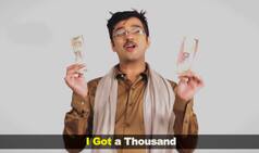 This demonetisation version of 'PPAP Pen Pineapple Apple Pen' catches the mood of the nation