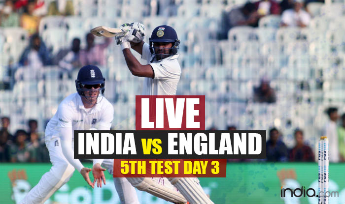 Stumps Ind 391 4 India Vs England Live Cricket Score 5th Test Day