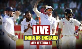 India vs England LIVE Score 4th Test Day 3