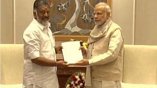 Tamil Nadu CM Panneerselvam meets PM Modi; demands Rs 22,500 crore for Vardah aid