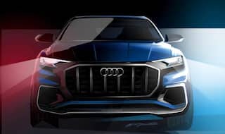 Official Audi Q8 design sketches release before 2017 debut